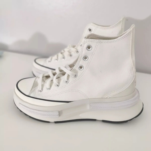 Converse Run Star Legacy Cx High Egret Beige Platform Men Sz 8- Woman...9.5 - Picture 5 of 5